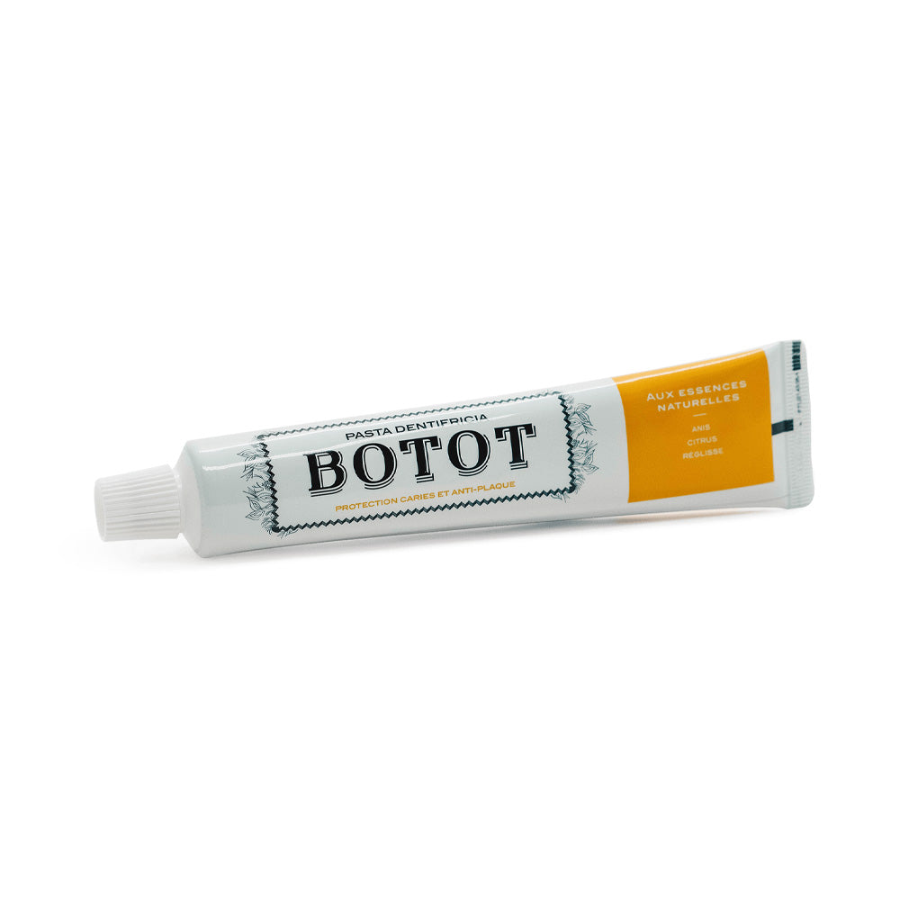BOTOT DENTIFRICE JAUNE ANIS CITRUS RÉGLISSE 75ML