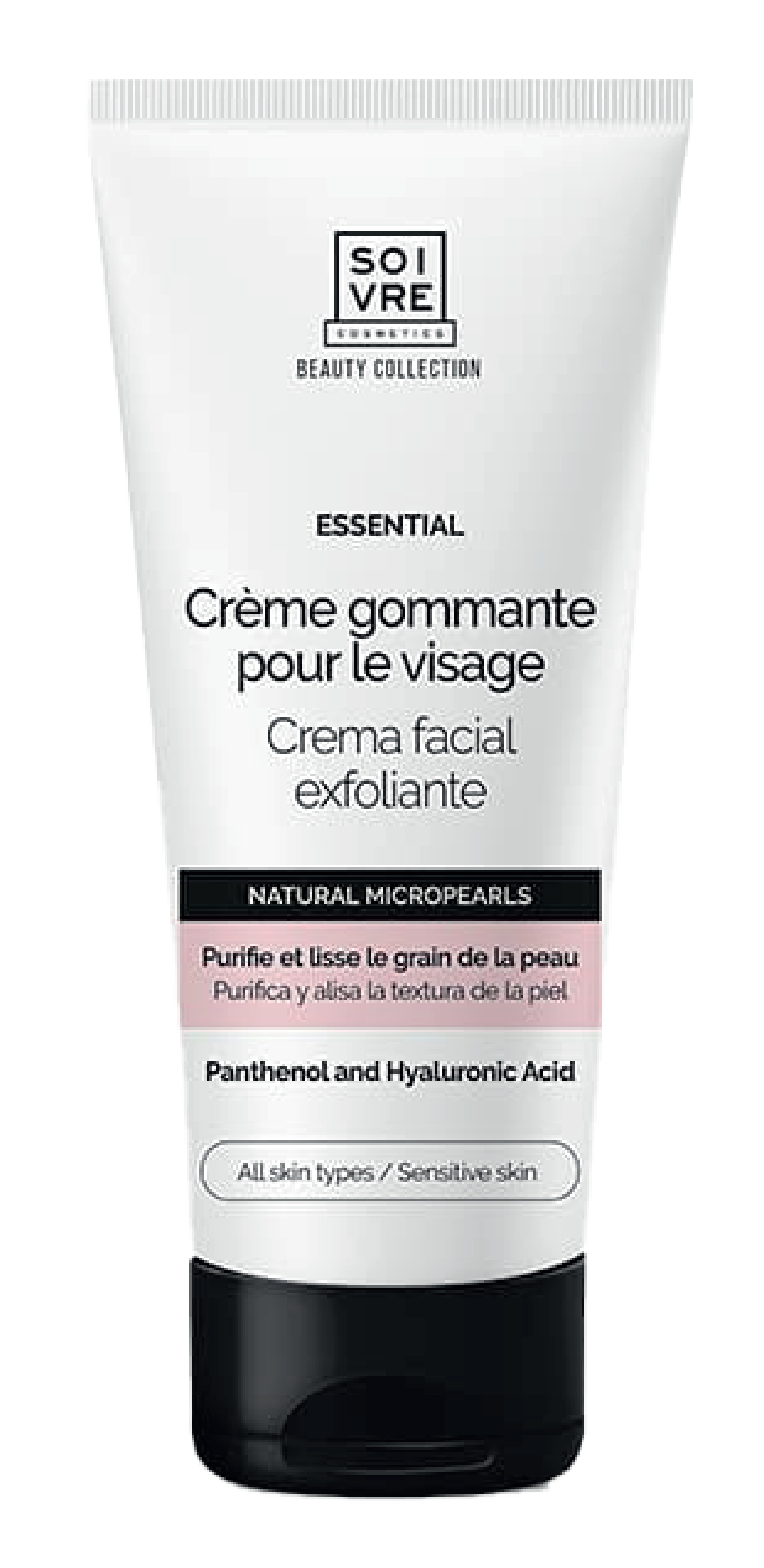 Soivre Cosmetics - Crème gommante pour le visage Essential