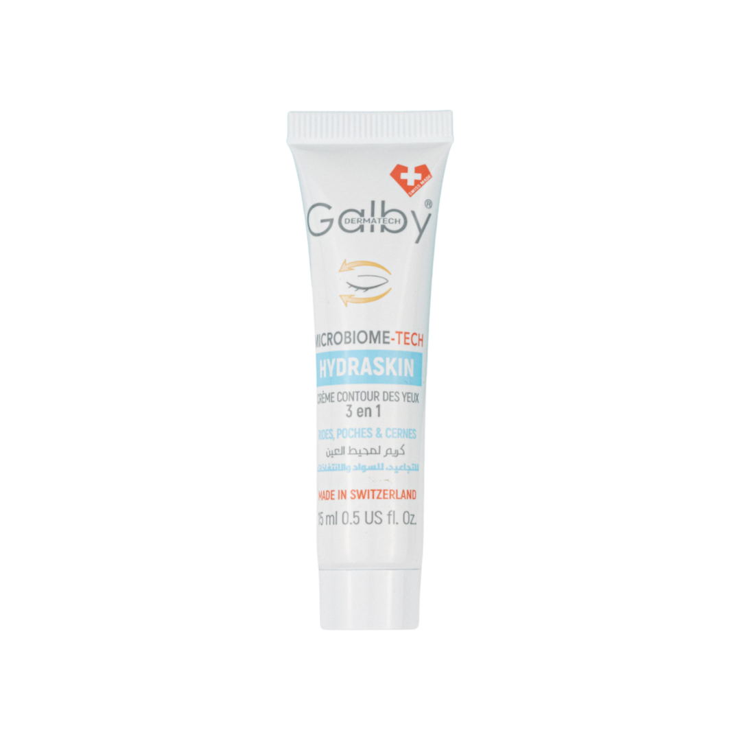 Galby Dermatech - Crème Contour Des Yeux Rides & Poches & Cernes 3 en 1 HYDRASKIN