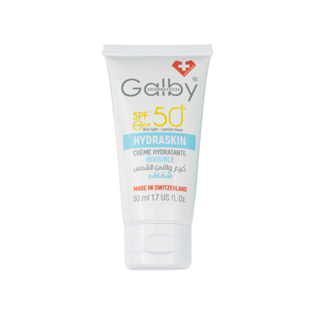 Galby Dermatech - Crème Solaire Invisible SPF50+ HYDRASKIN