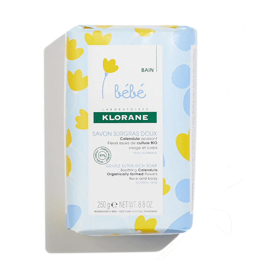 Klorane – Savon Surgras Doux au Calendula Apaisant