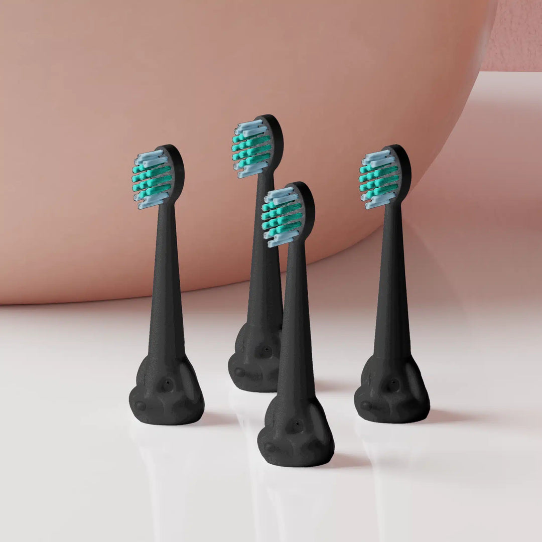 NEOPULSE RECHARGE TETES DE BROSSE A DENTS ELECTRIQUE NOIR ULTRA SOUPLE
