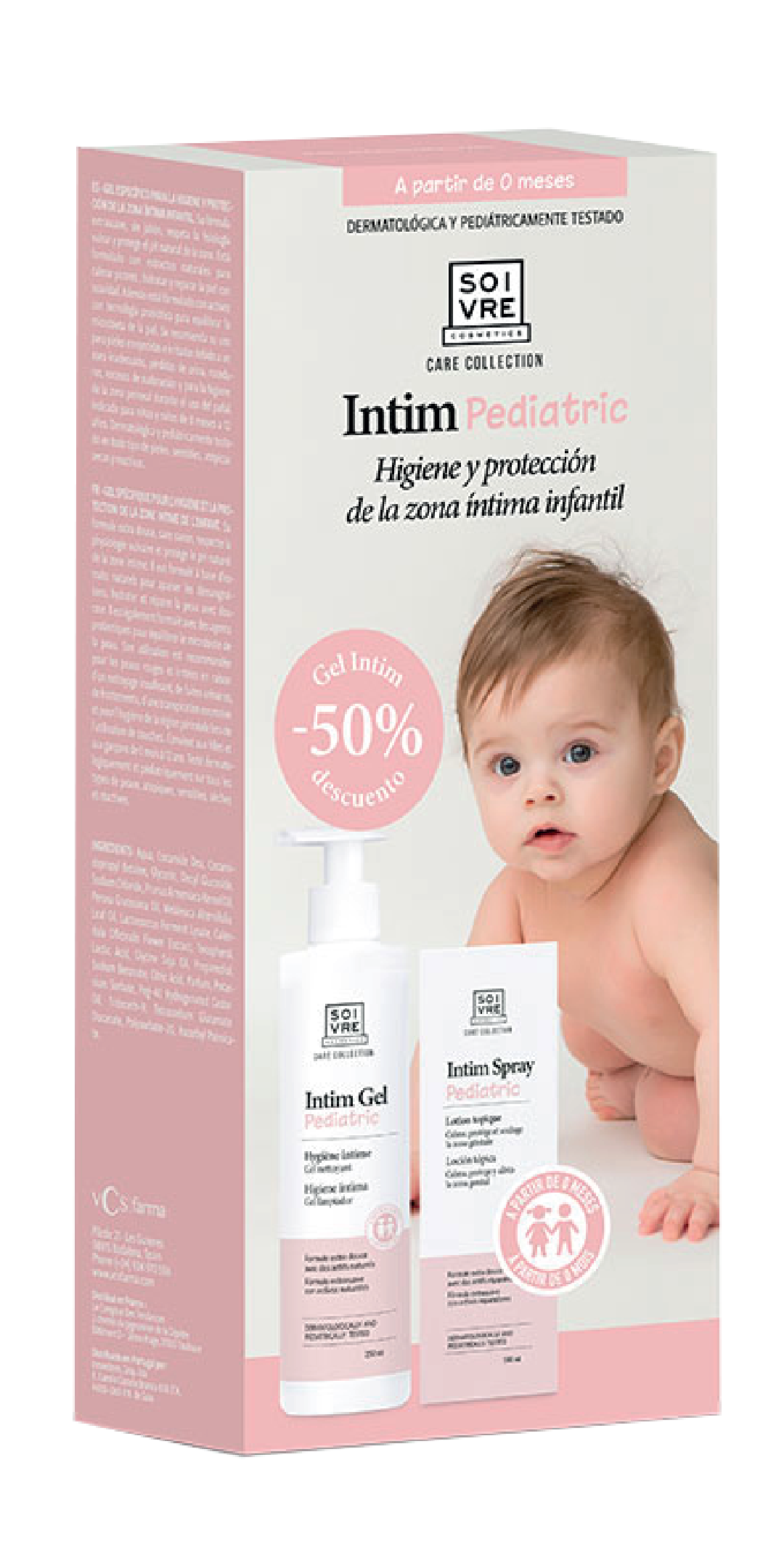 Soivre Cosmetics - Pack Intim Pediatric (Gel + Spray)