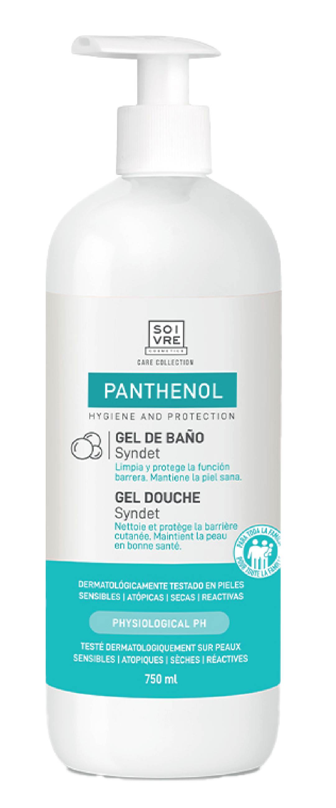Soivre Cosmetics - Gel De Douche Sans Savon Hydratant Panthénol