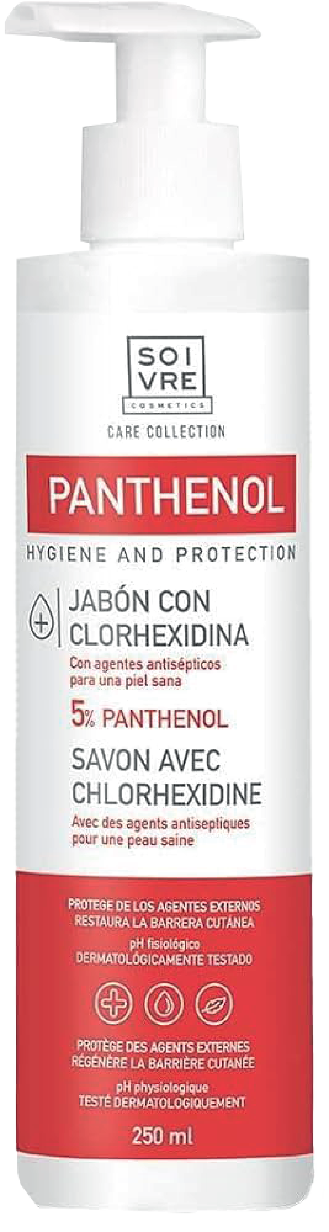 Soivre Cosmetics - Savon Panthénol Chlorexidine Anti Septique