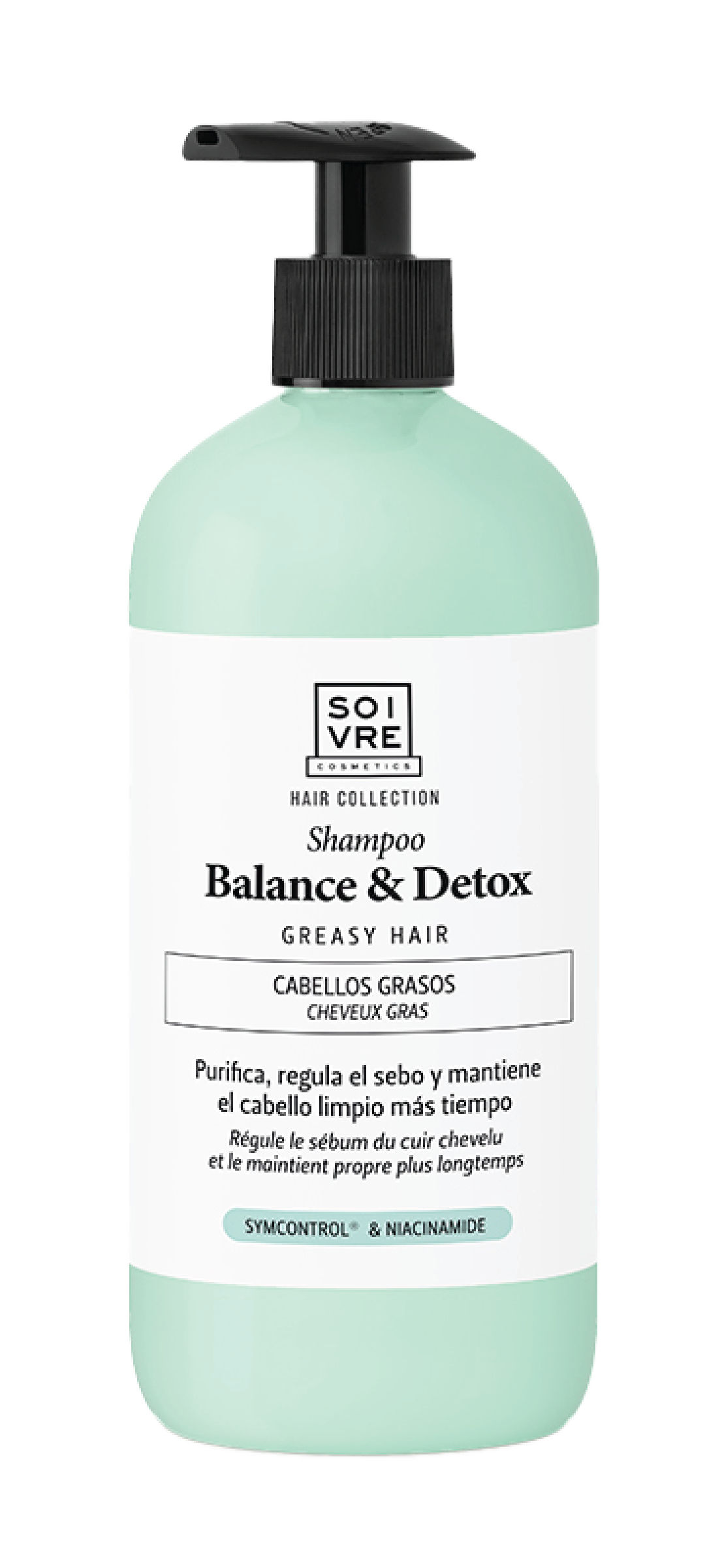 Soivre Cosmetics - Shampooing Balance & Detox (Cheveux Gras)