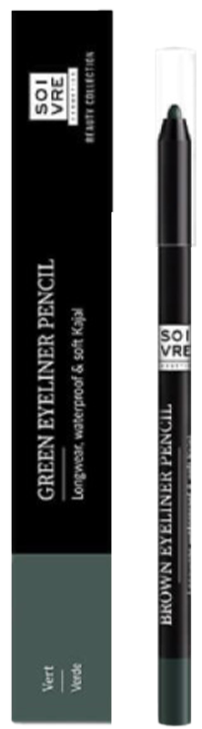 Soivre Cosmetics - Crayon Yeux Vert Water Proof