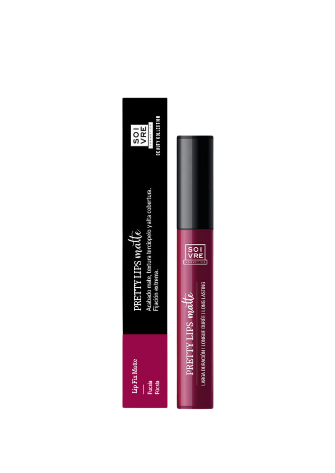 Soivre Cosmetics - Rouge à Lèvres Fuchsia Matte Water Proof PRETTY LIPS