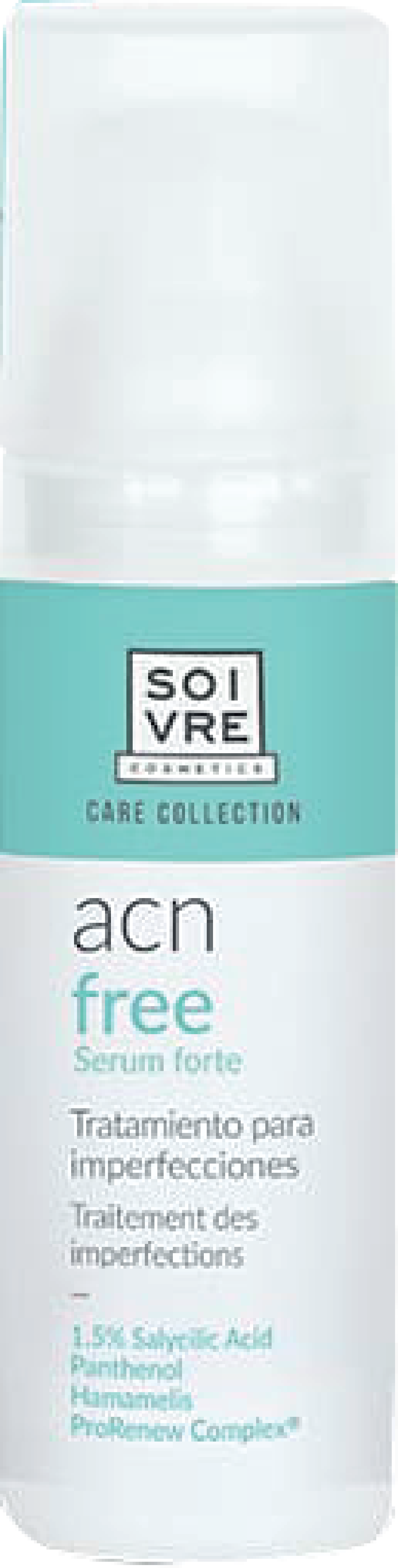 Soivre Cosmetics - Sérum Fort ACN FREE