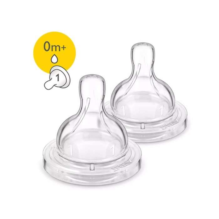 AVENT 2 TETINES- 0M+ / 1T