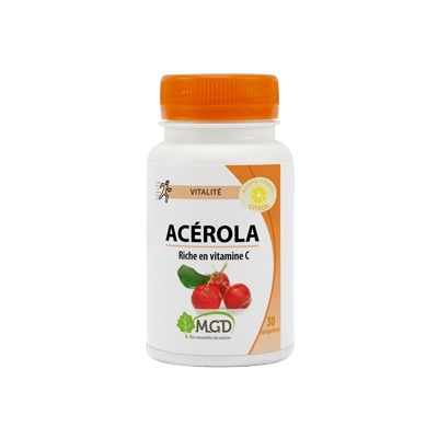 MGD Acérola CITRON - 30 COMPRIMES