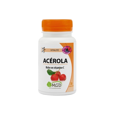 MGD Acérola FRUITS ROUGE - 50 COMPRIMES