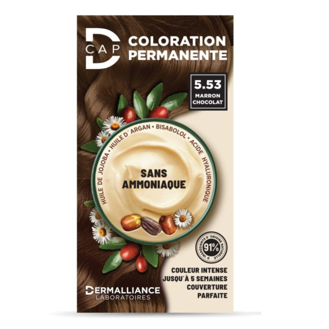 D-CAP COLORATION PERMANENTE # 5.53 MARRON CHOCOLAT