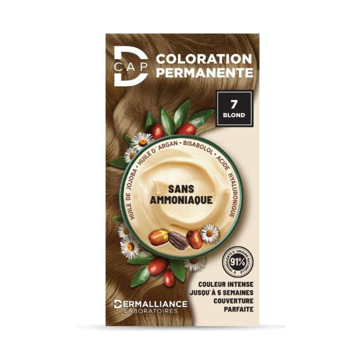 D-CAP COLORATION PERMANENTE # 7 BLOND