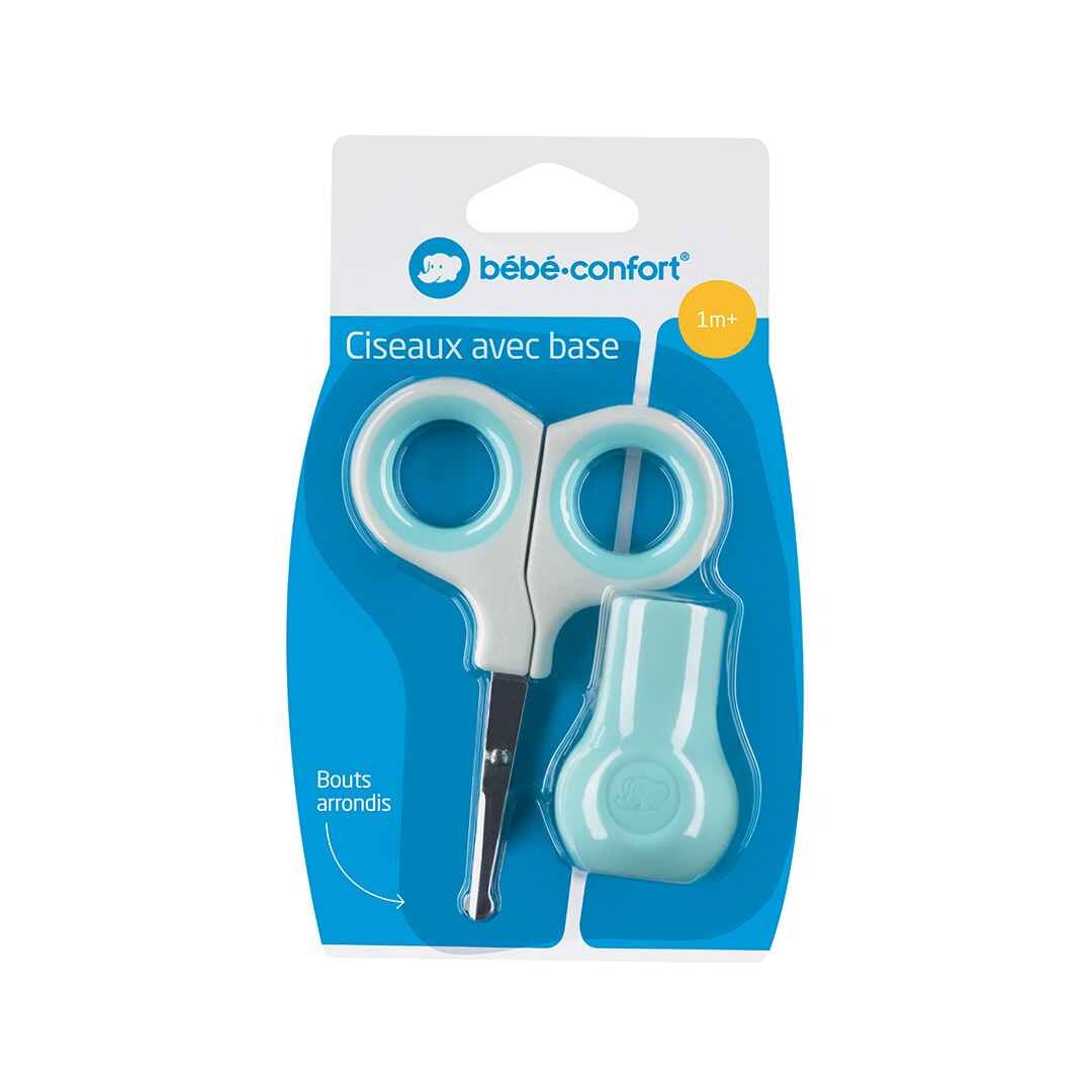 CISEAUX DE SECURITE AVEC BASE - WW TURQUOIS