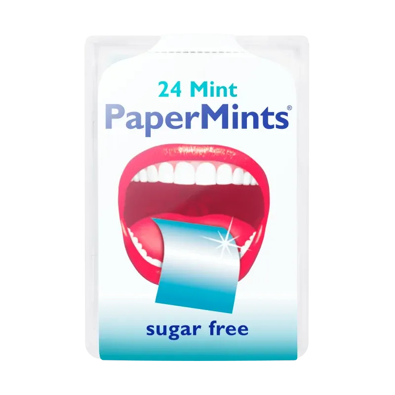 PAPERMINTS FEUILLES DE MENTHE BOITE 24U