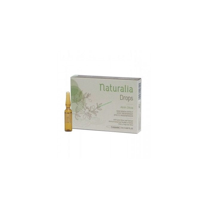 NATURALIA Gouttes – AHA & Olive 5 ampoules x 2 ml