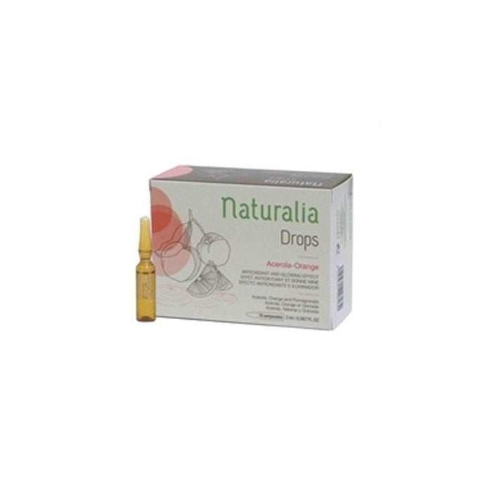 NATURALIA Gouttes – Acérola & Orange 15 ampoules x 2 ml