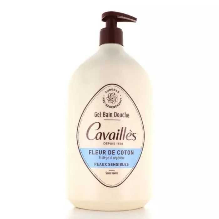RC GEL SURGRAS ACTIF BAIN DOUCHE FLEUR DE COTON 1L