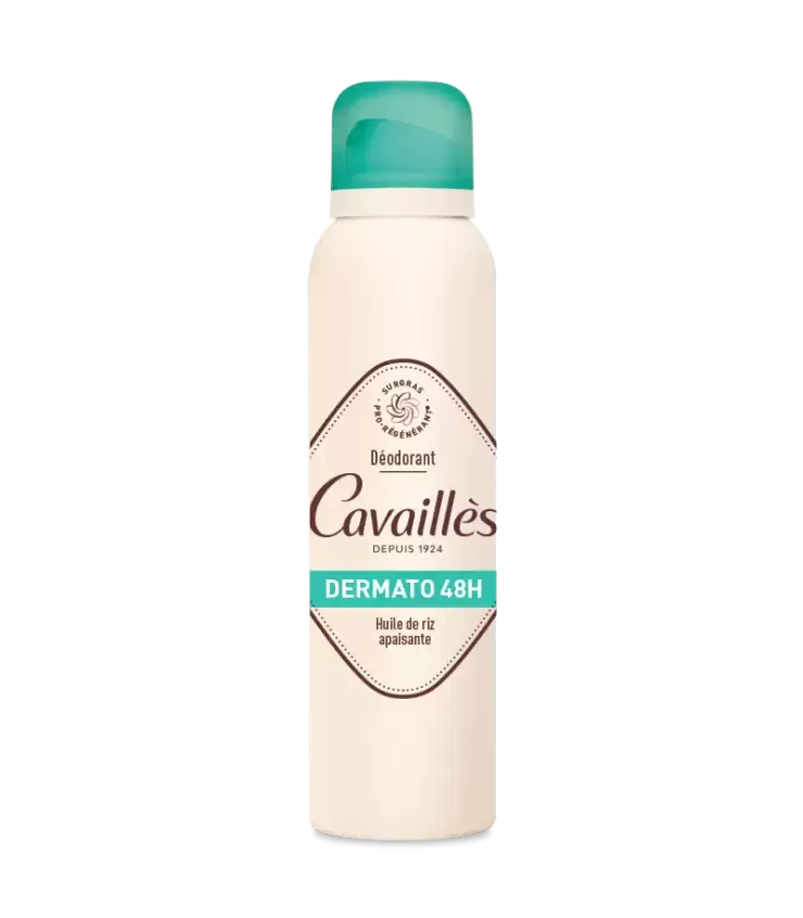 RC DEO SOIN DERMATO HOMME 48H SS. SEL ALUM SPRAY 150ML
