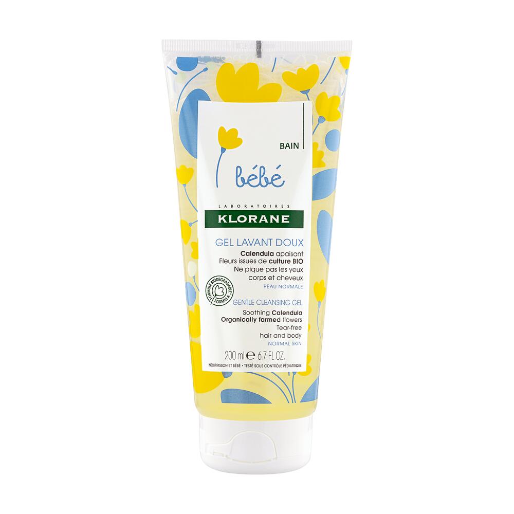 Klorane – Gel Lavant Doux au Calendula Apaisant