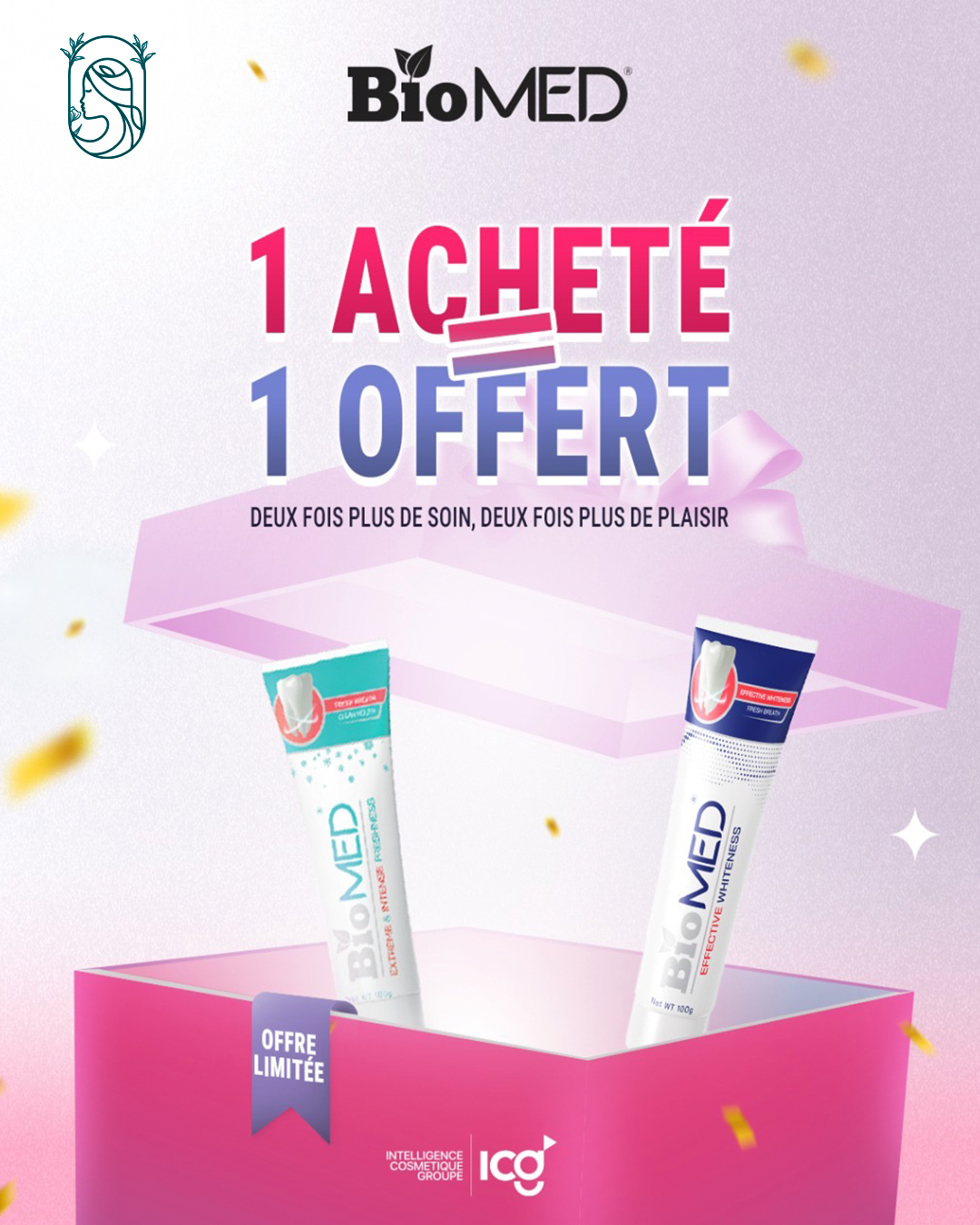 Offre Spéciale BioMed : 1 acheté = 1 offert