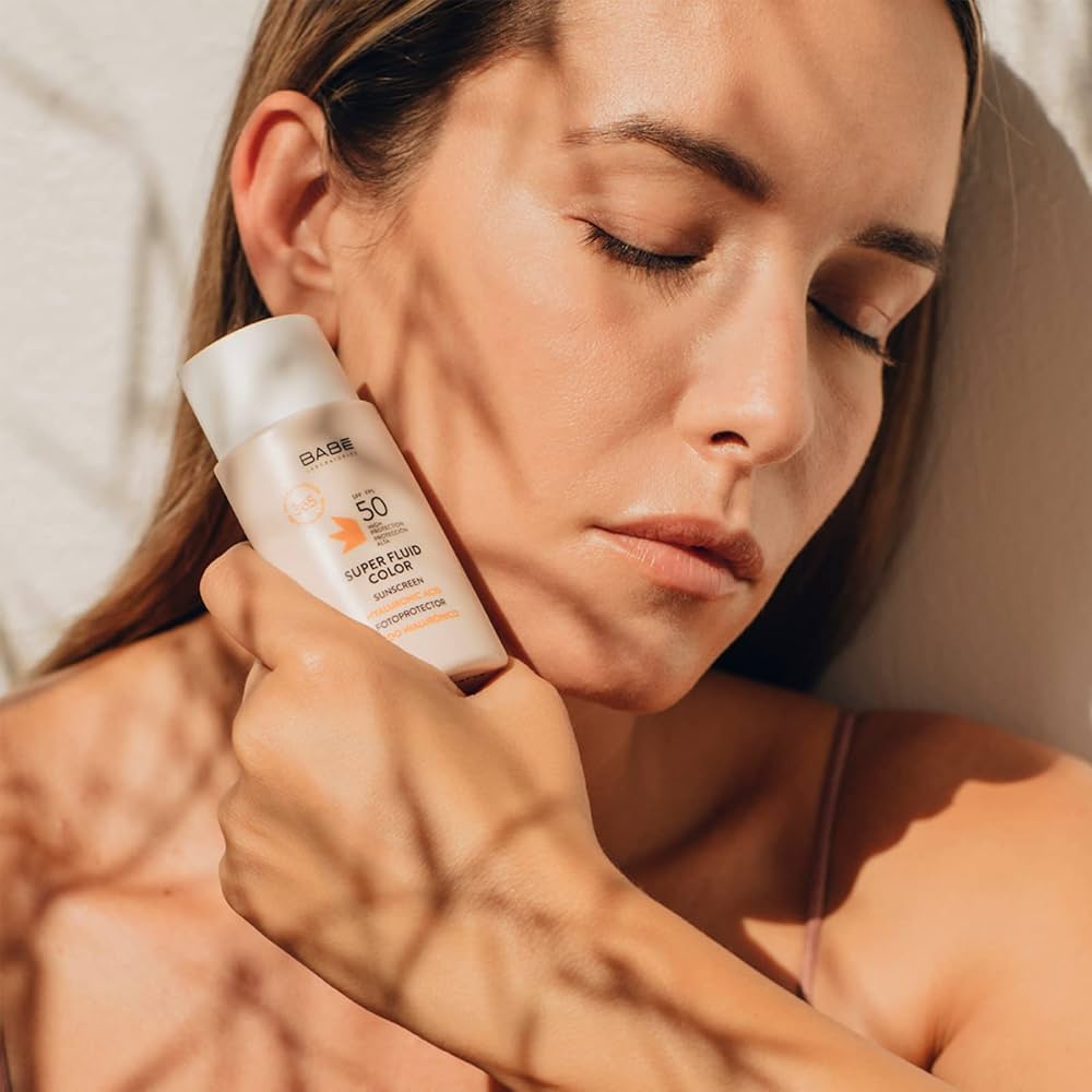 BABE FACIAL SUNSCREEN SUPER FLUID SPF50 50ML