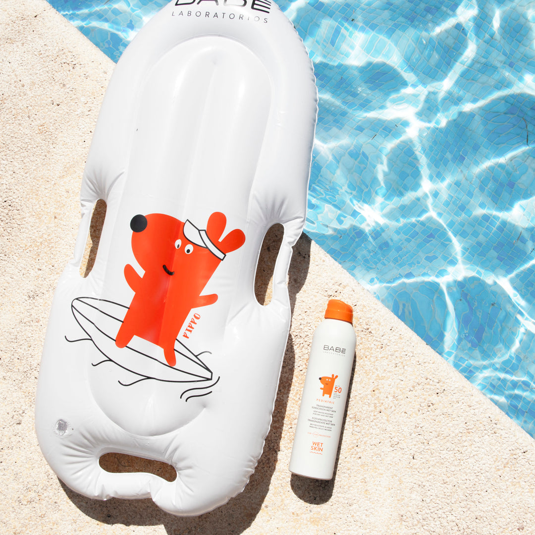 BABE CREME SPRAY SOLAIRE TRANSPARENTE PEAU MOUILLE  SPF 50 200 ML