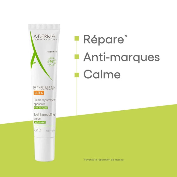 A-DERMA - EPITHELIALE A. H. ULTRA CRÈME RÉPARATRICE APAISANTE — Crème réparatrice — EPITHELIALE A.H ULTRA