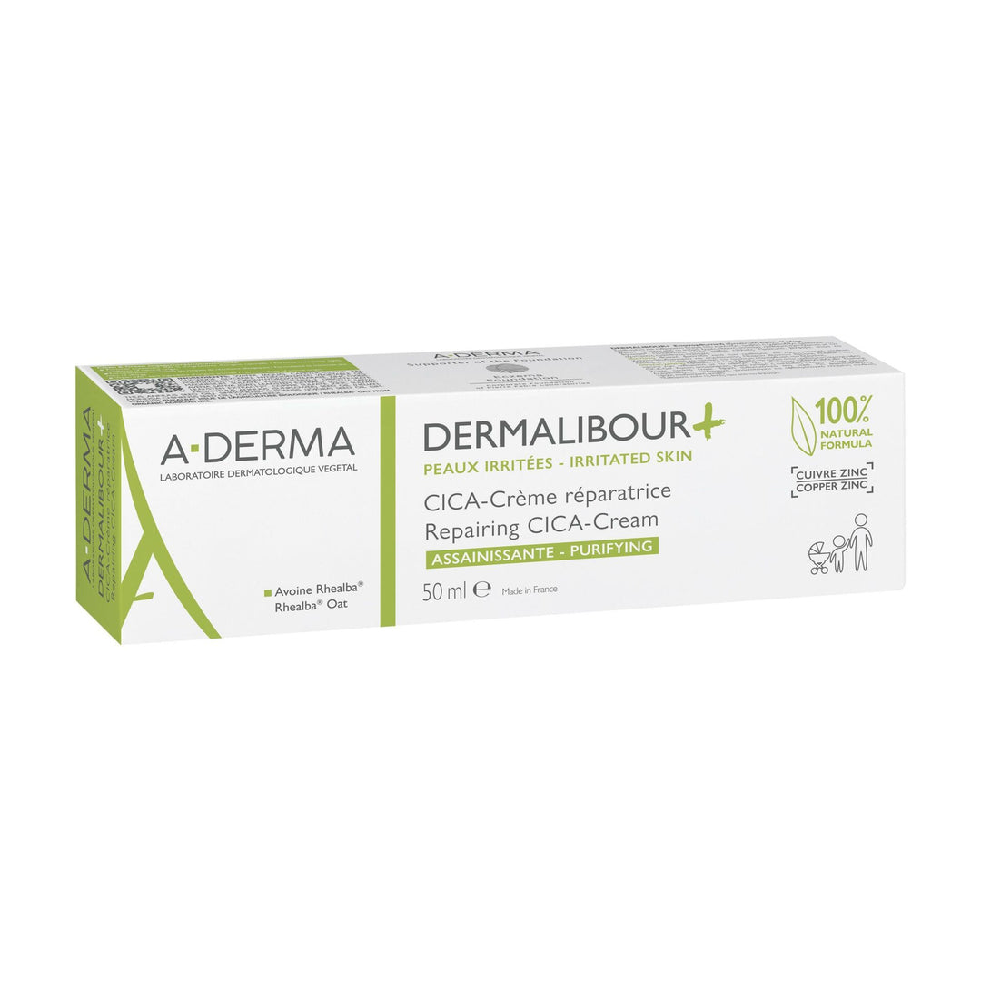 A-DERMA — DERMALIBOUR+ CICA-CRÈME RÉPARATRICE ASSAINISSANTE