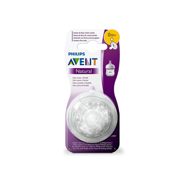 AVENT TETINE NATURAL 0M+ SCF041/27