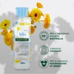 Klorane - Eau nettoyante sans rinçage au Calendula apaisant - Bébé - Peau normale 400 ml – Image 3