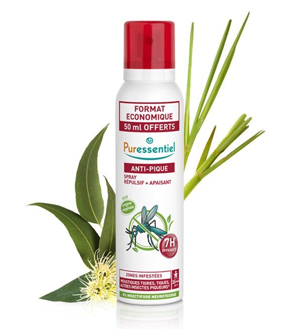3401521086936-1.jpg Puressentiel Spray Répulsif + Apaisant Anti-Pique 75ml – Image 1