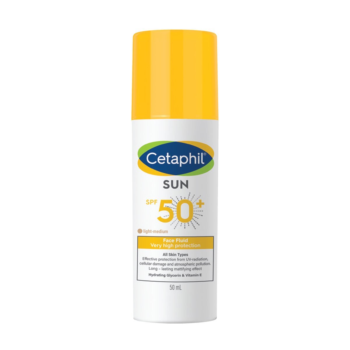 3499320010818.jpg Cetaphil Face Fluid Very High Protection Teinte spf50+ 50ml – Image 1