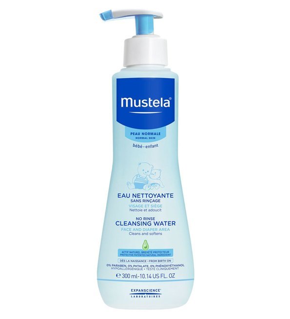3504105028497-1-4.jpg Mustela Eau Nettoyante Sans Rinçage - 300 ml – Image 1