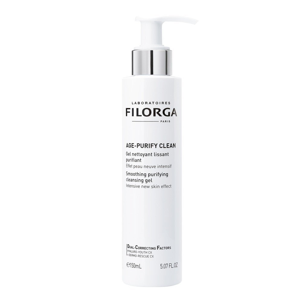 3540550009636_1PNG.jpeg FILORGA AGE-PURIFY CLEAN - Gel nettoyant visage anti rides et anti imperfections 150ml – Image 1