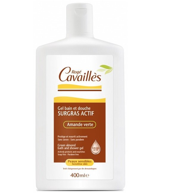 3596490004293-1.jpg Rogé Cavaillès Gel Bain Douche Amande Vert 400ml – Image 1