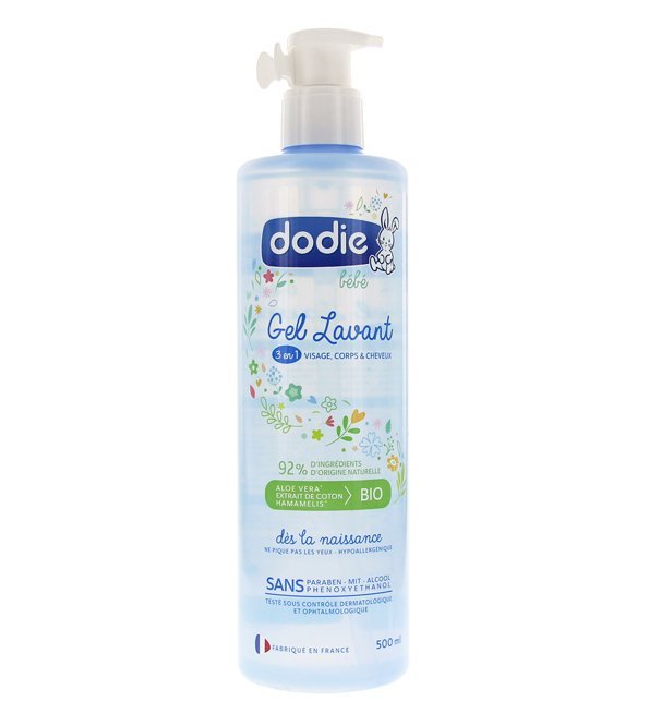 3700763535418-1-4.jpg Dodie - Gel lavant 3 en 1 flacon Pompe - 500 ml – Image 1