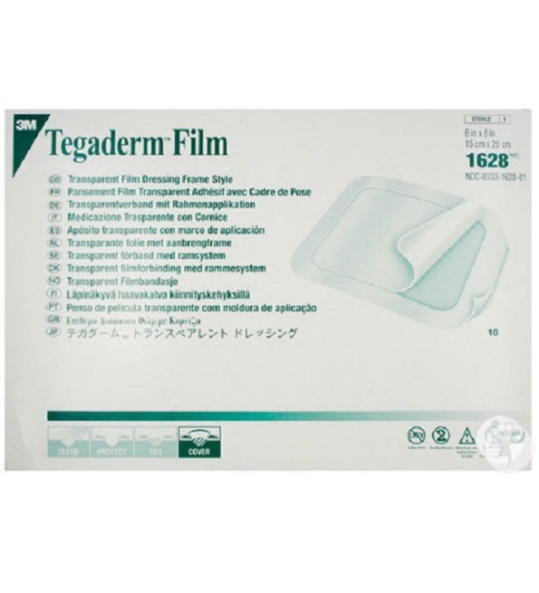 3m-tegaderm-film-pansement-transparent-15x20cm-1.jpg TEGADERM Pansement film Transparent avec Cadre 15 x 20 cm – Image 1