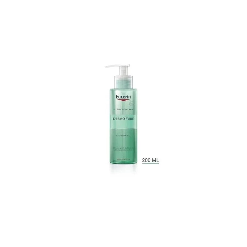 4005800181757-im1.webp EUCERIN DERMOPURE GEL NETTOYANT 200ML – Image 1