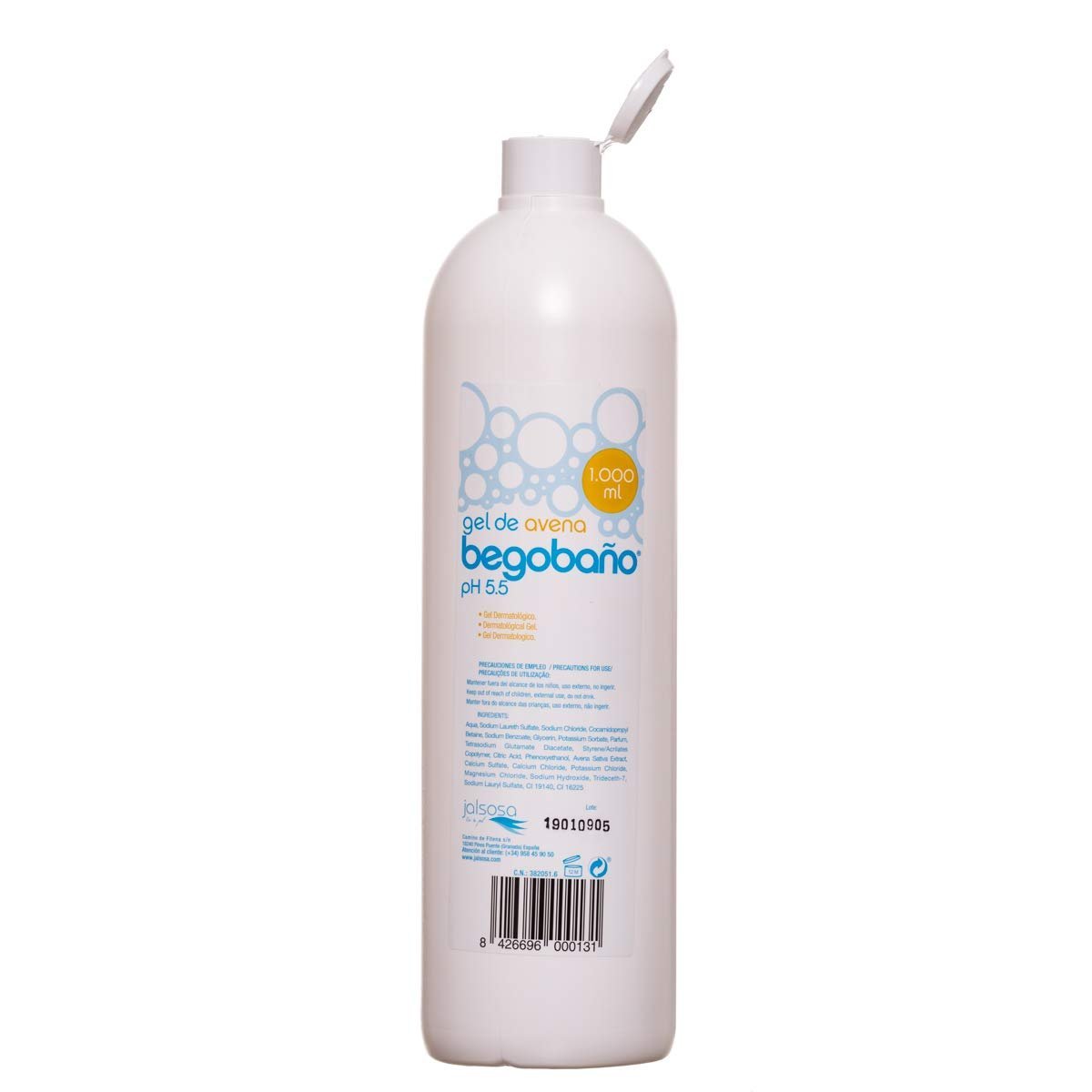 51gvc8cGWZL._SL1200_-1.jpg Begobano gel dermatologique avoine 1 Litre – Image 1