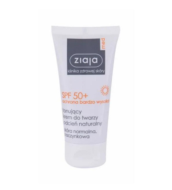 5901887030867-2.jpg Ziaja Med Ecran solaire teinte Natuelle spf50+ 50ml – Image 1
