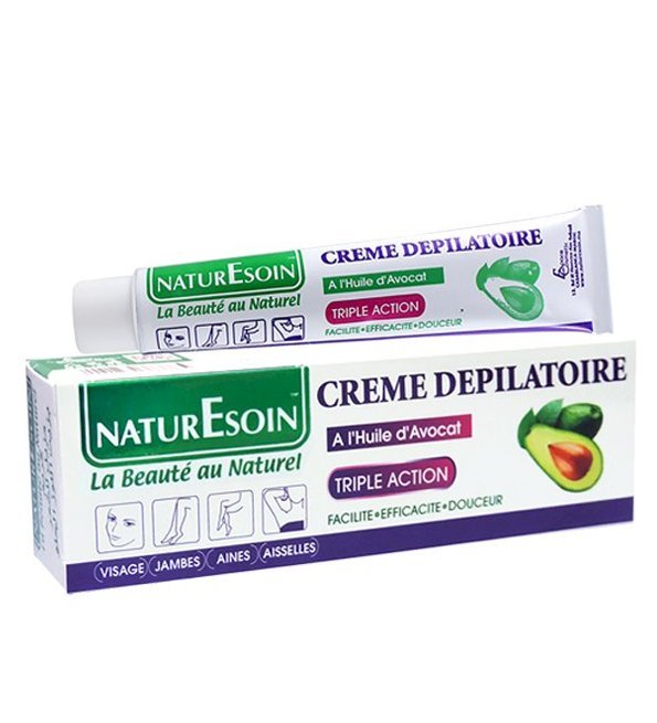 6111246207635-1.jpg NaturEsoin Crème Dépilatoire à l'Huile d'Avocat - 50 ml – Image 1