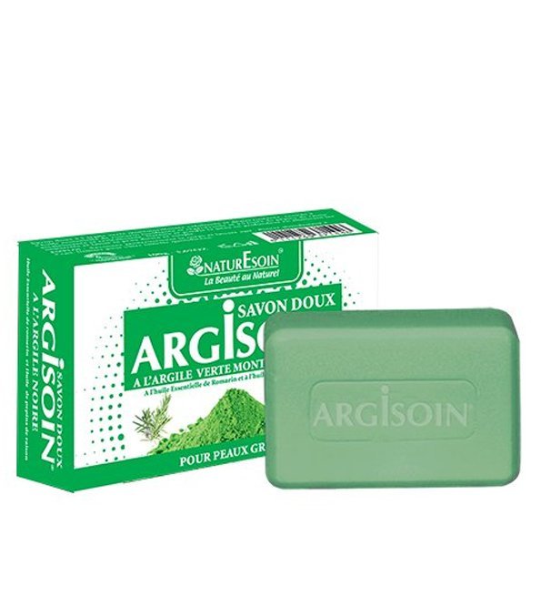 6111259371576-s-1.jpg NaturEsoin Argisoin Savon à l'Argile Verte- 125 G – Image 1