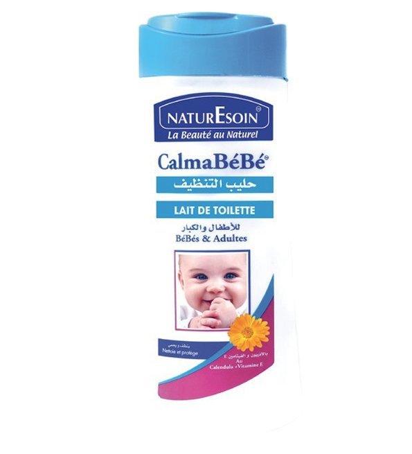 6111259374010-1.jpg NaturEsoin CalmaBéBé Lait de Toilette - 250 ml – Image 1