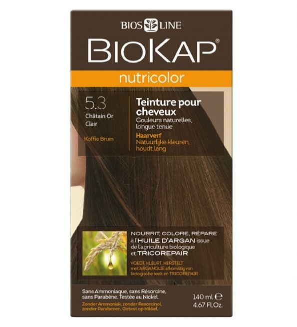 8030243010285-1.jpg Biokap - Nutricolor 5.3 Châtain or clair – Image 1