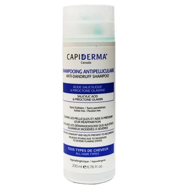 818118002706-1.jpg Capiderma - Shampoing Anti-pelliculaire - 200 ml – Image 1