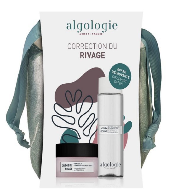 ALGOLOGIE-KIT-CORRECTION-DU-RIVAGE-CREME-DU-RIVAGE-50ML-HYDRA-ECUME-EAU-DEMAQUILLANTE-200ML-OFFERT-1.jpg Algologie Pochon Correction Du Rivage – Image 1