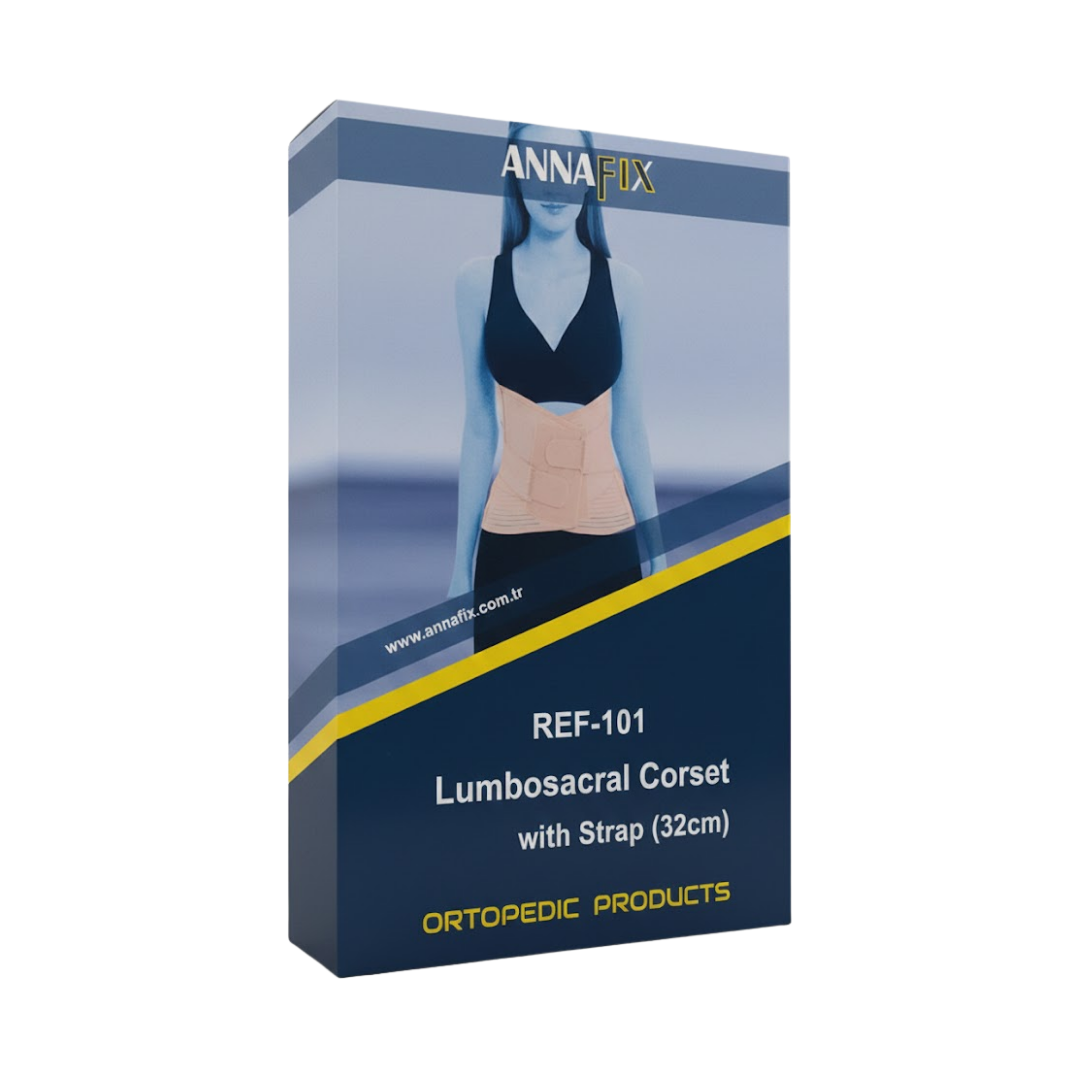 ANNAFIX-Ceinture-Lombaire-32cm-REF-101.png ANNAFIX Ceinture Lombaire 32cm REF-101 – Image 1