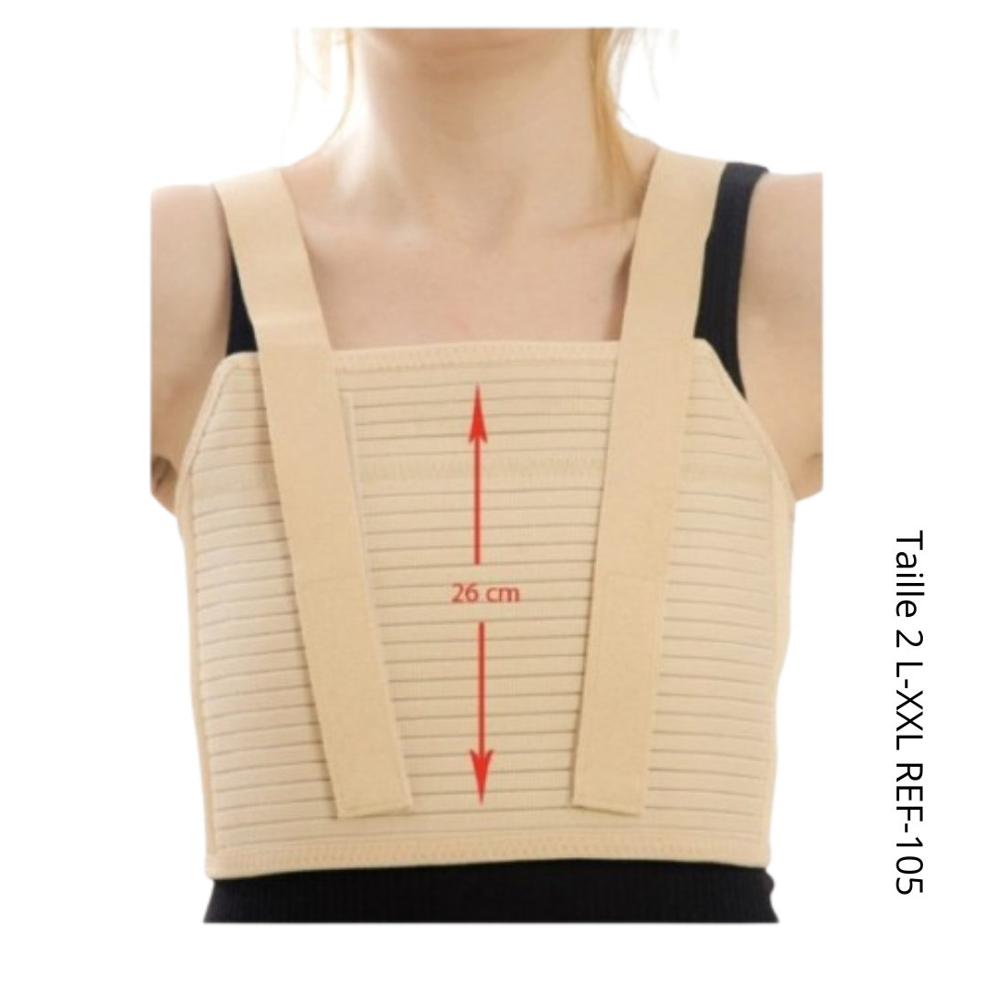 ANNAFIX-Ceinture-Thoracique-Taille-2-L-XXL-REF-105-1.png ANNAFIX Ceinture Thoracique Taille 2 L-XXL REF-105 – Image 1